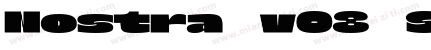 Nostra v08 Sett字体转换